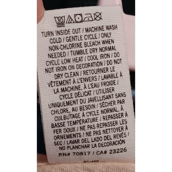 VICTORIA SECRET LOVE PINK Small SEQUIN TANK TOP BLING Orange Shirt Racerback - Picture 5 of 6